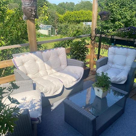 Gaest Laegenheten Med Egen Terrass Falkenberg Exterior foto